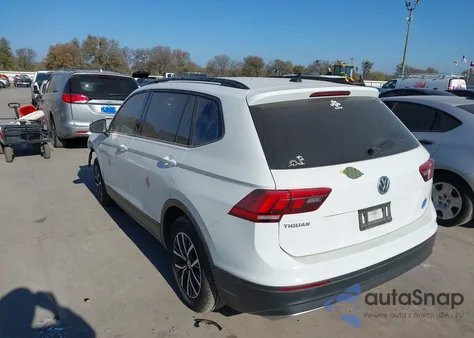 2021 Volkswagen Tiguan 2.0T S из США, поврежденный, VIN 3VV1B7AX9MM014499